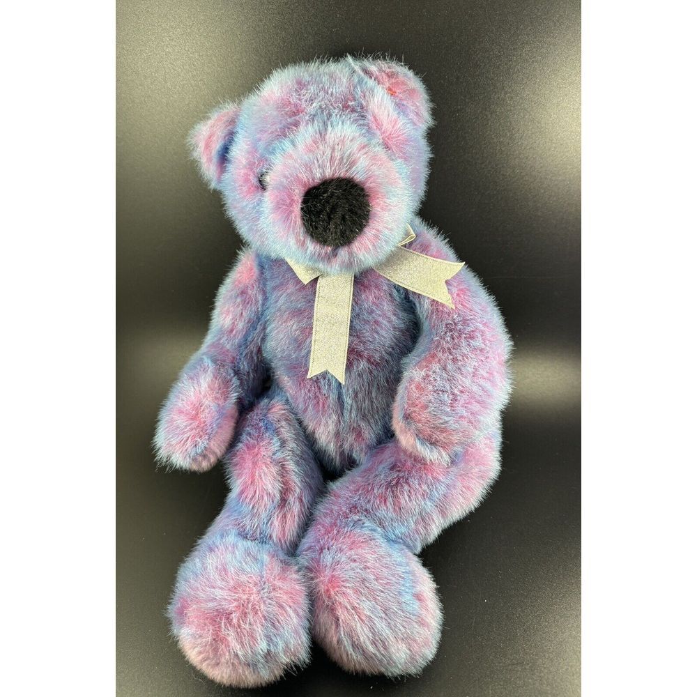 Ty Classic Beanie Purplebeary Bear 13" Excellent Shape
